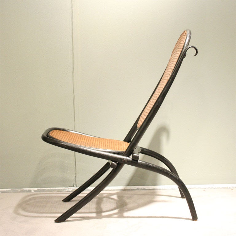 Austrian Thonet Bentwood Folding Chair, Circa 1900